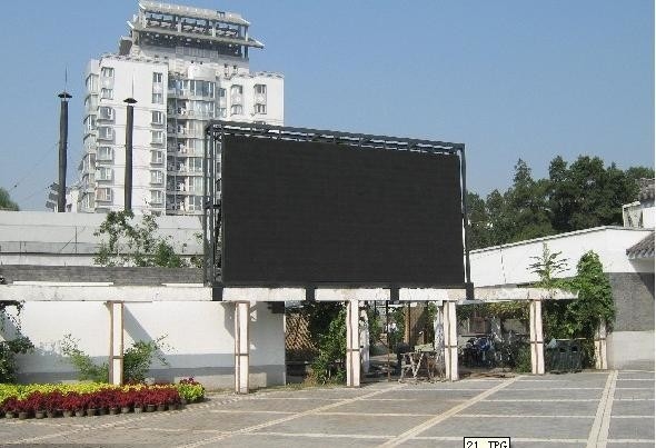 Handels-LED-Plakatwerbung, Bildschirmanzeige annoncierend keine Farbexkursion