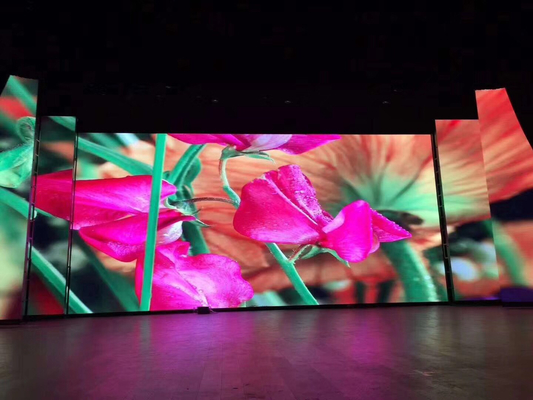 Druckguss-Aluminiumpixel 3.91mm Miet-LED-Anzeige 1R1G1B IP63